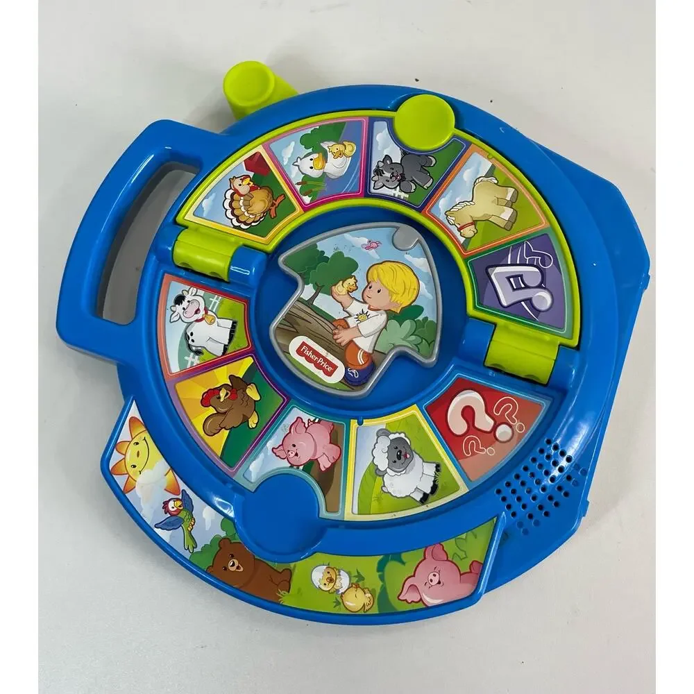 Fisher Price See & Say Animal Sounds Toddler Toy Tested Works Animal Sounds